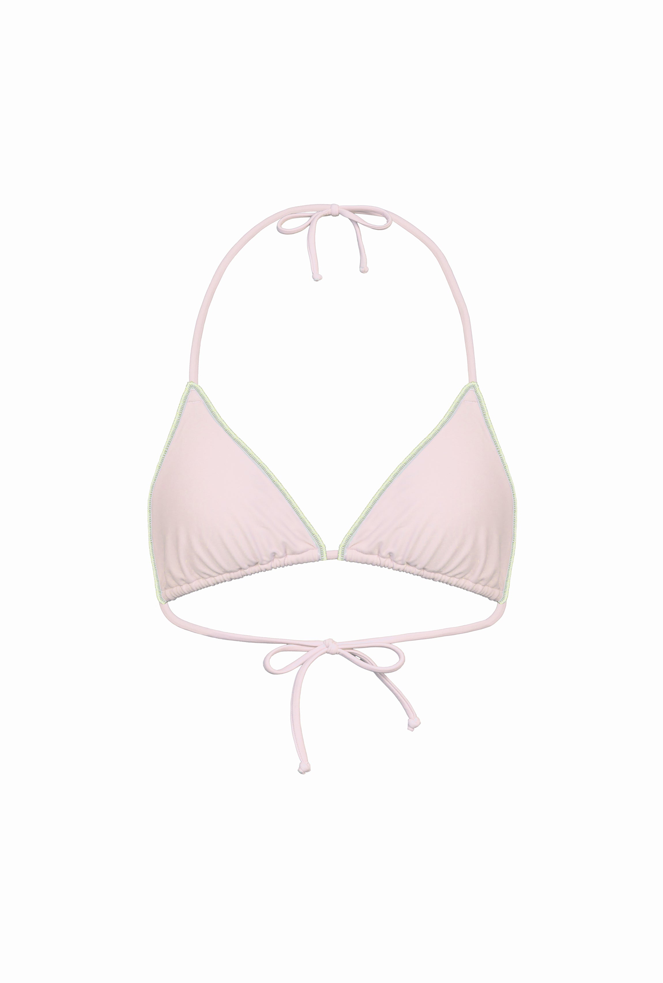 Antibes Triangle Top - Rosewater