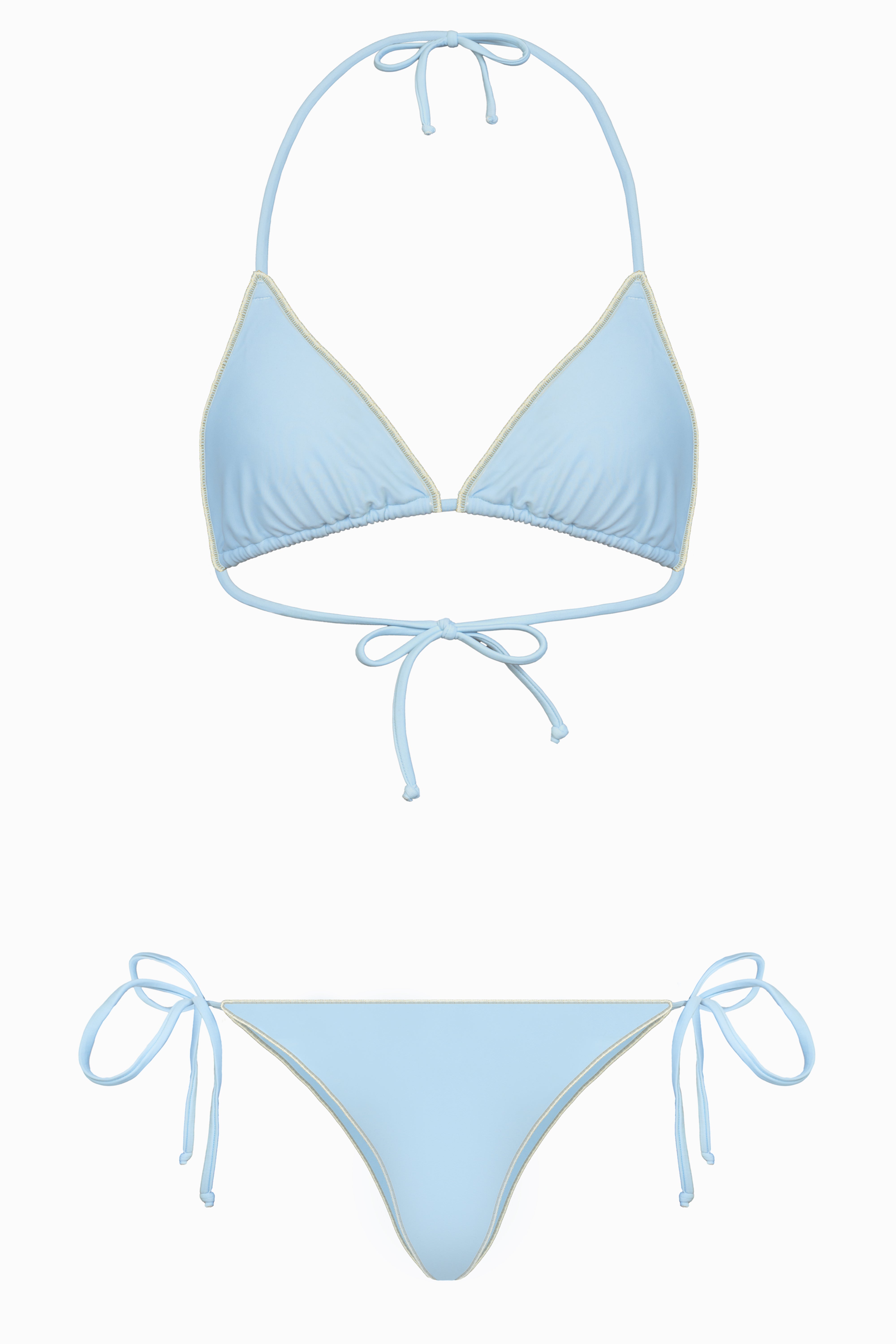 Antibes Triangle Top - Azure