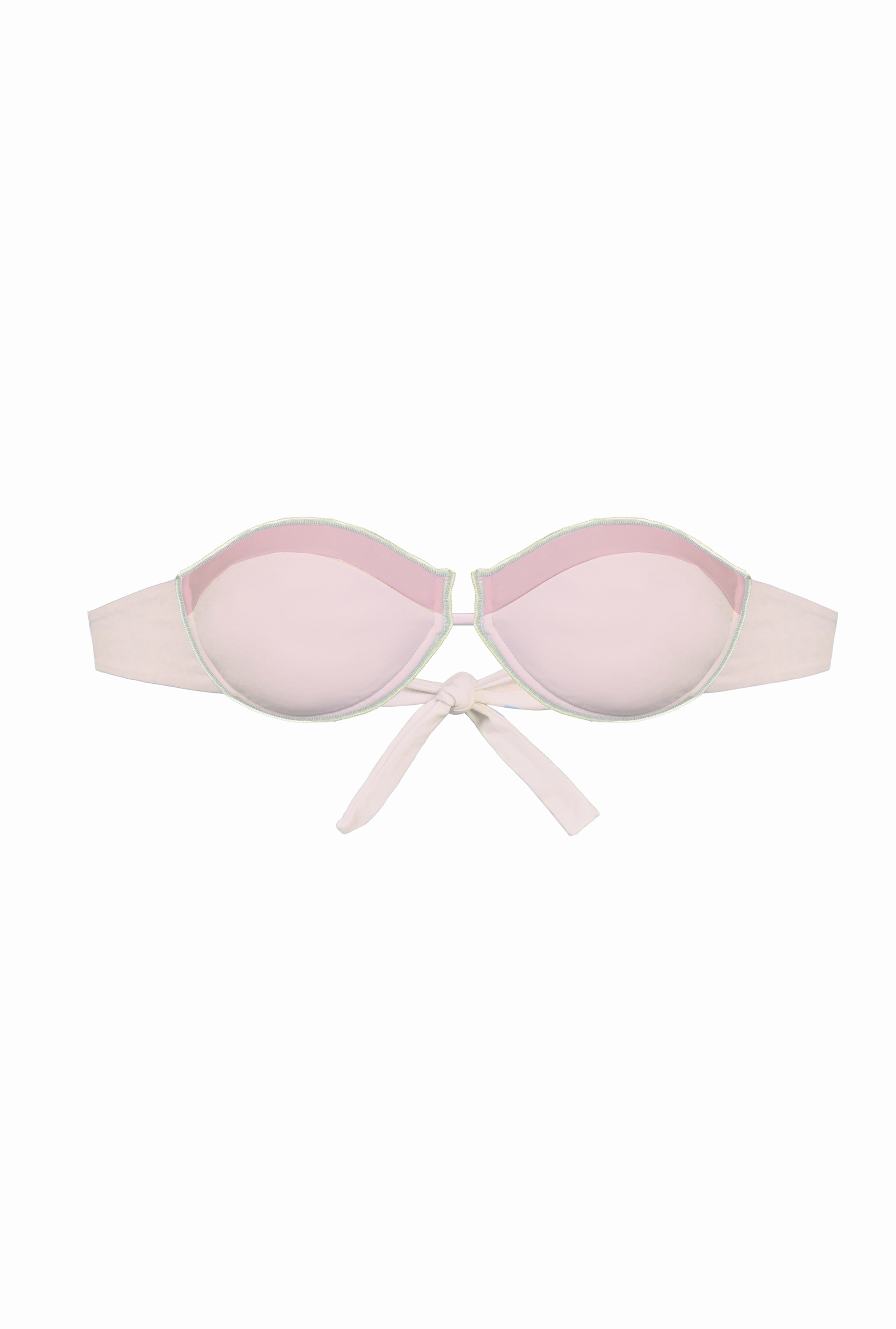 Portofino Strapless Top - Rosewater